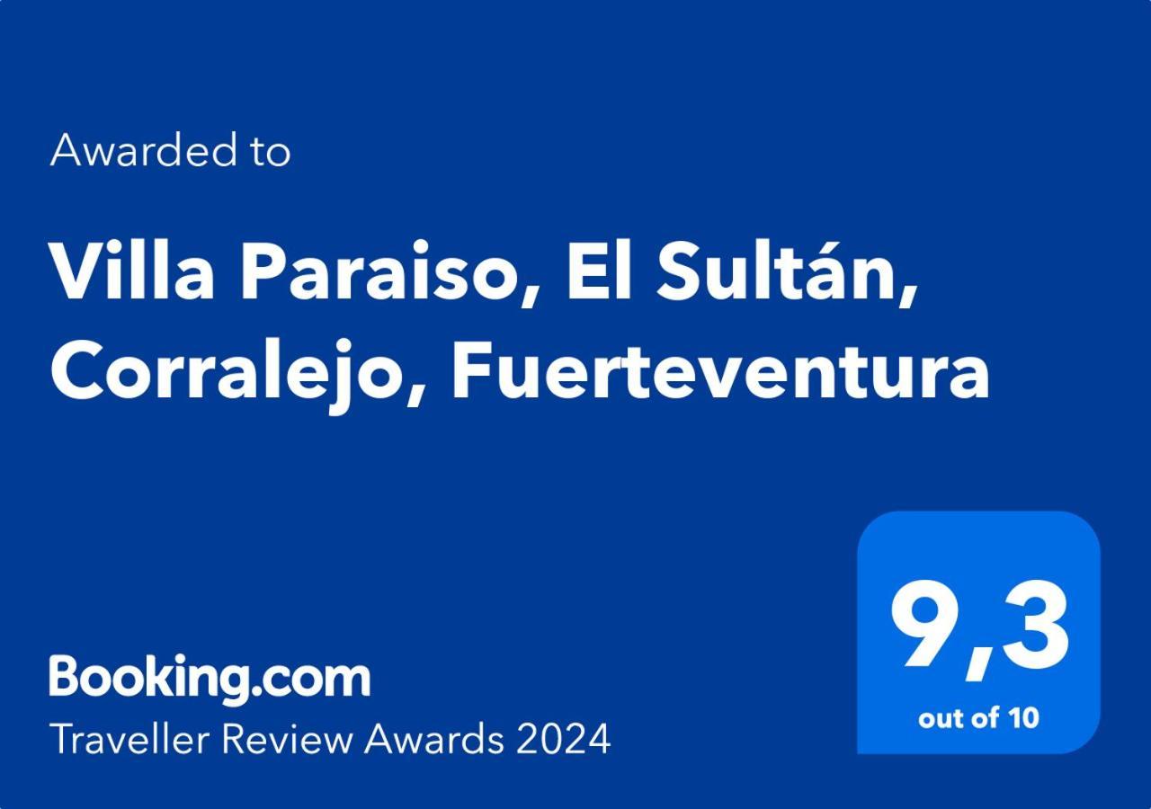 Villa Paraiso, El Sultan, Corralejo, Fuerteventura Zewnętrze zdjęcie